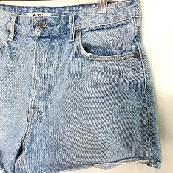 GRLFRND Helena On Fleek Denim High Waisted Shorts 27 - Picture 5 of 11